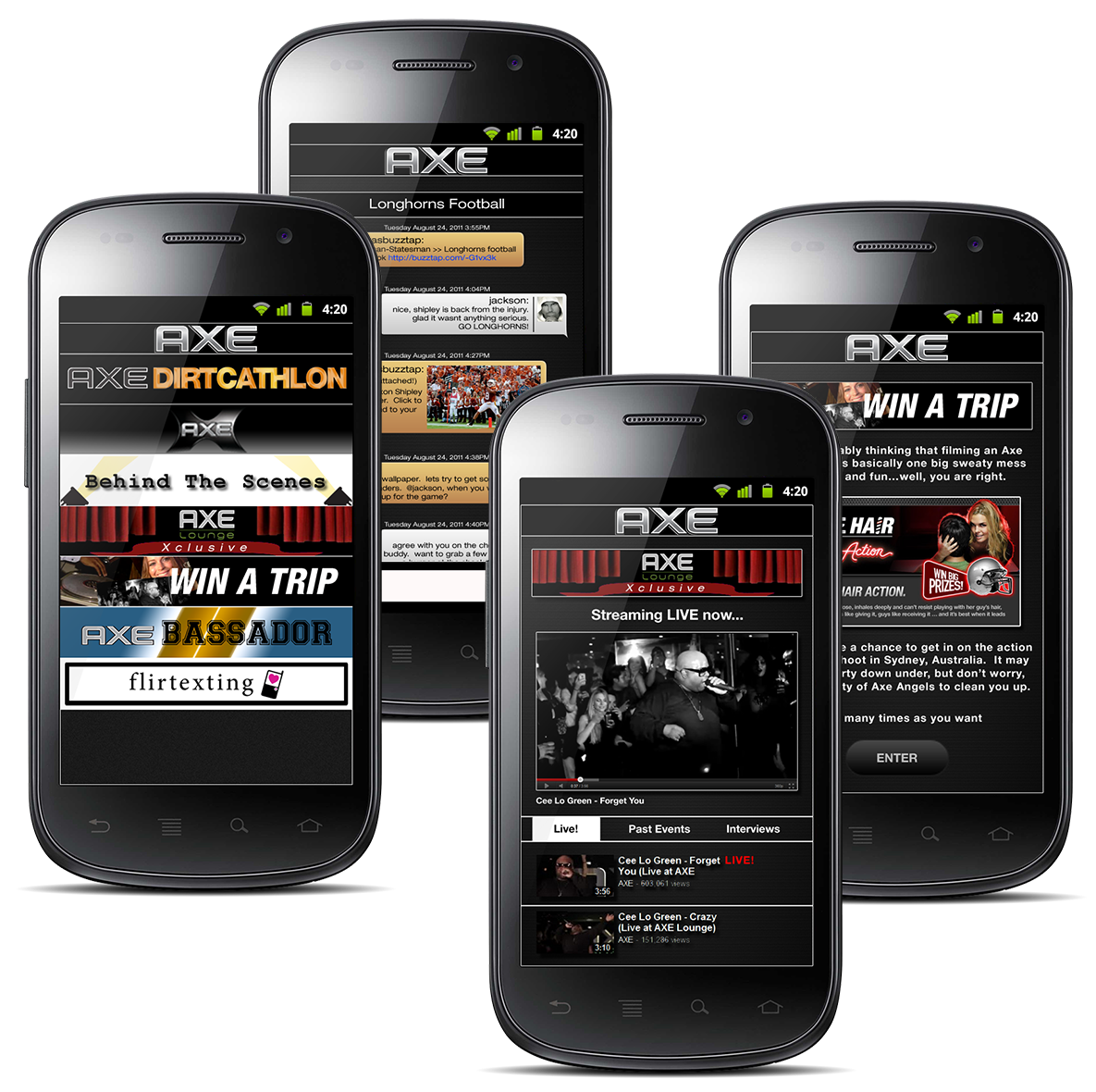 Axe Mock Heywire App